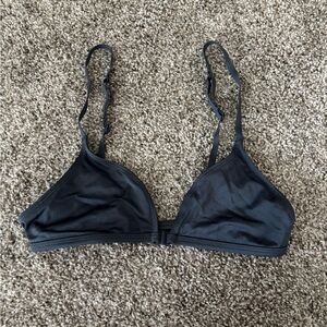 Out from under S clasp front bikini top!